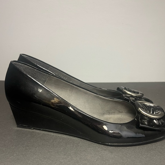 Sturt Weitzman-‎ Womens Wedge Black, Size:9.5, Pre- Owned - Picture 2 of 10